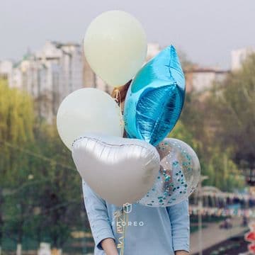 Набор гелиевых шаров «Свежий бриз»