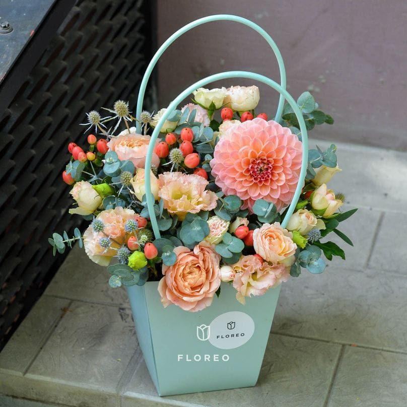 Сумочка с цветами 716