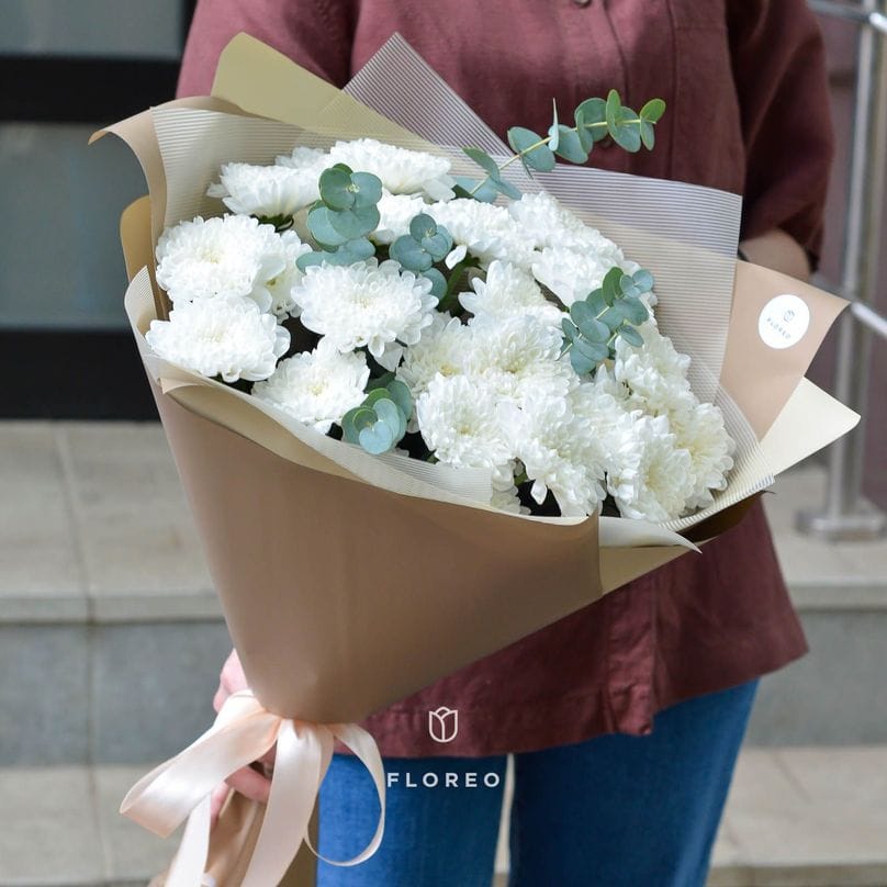 Букет из хризантем 540