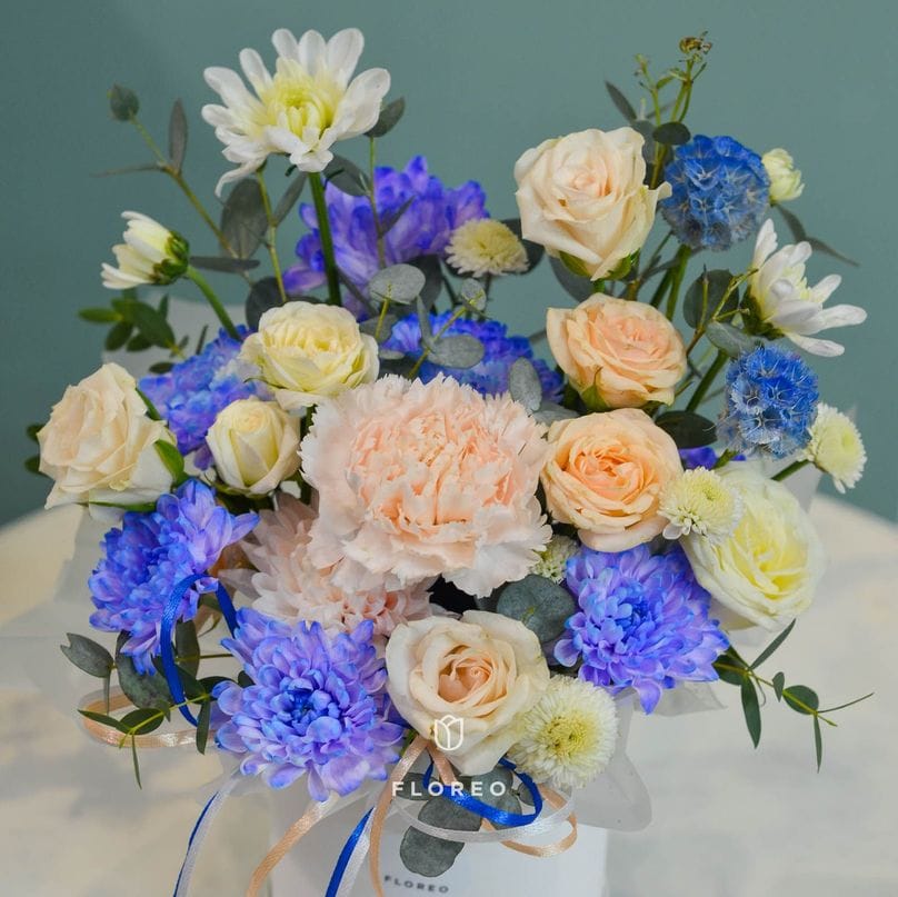 Композиция с цветами