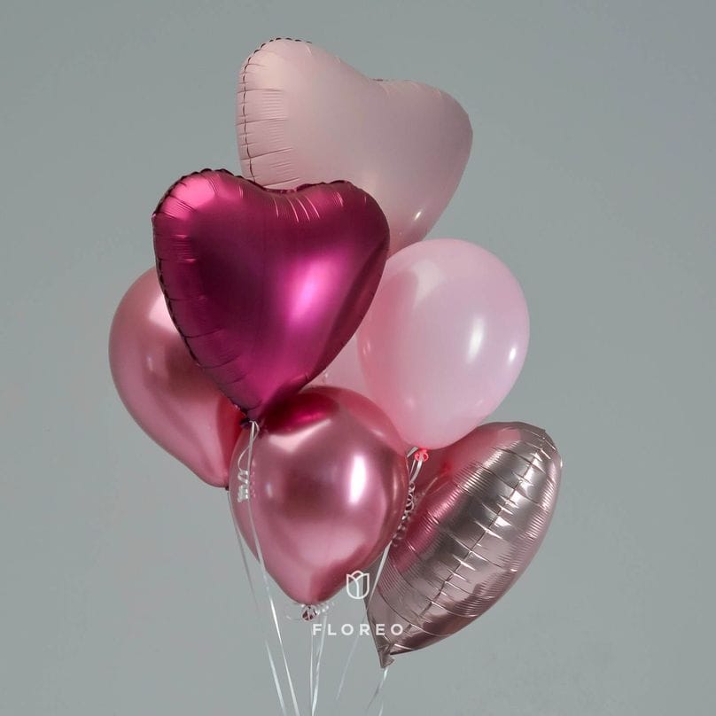 Набор гелиевых шаров "Для неё"