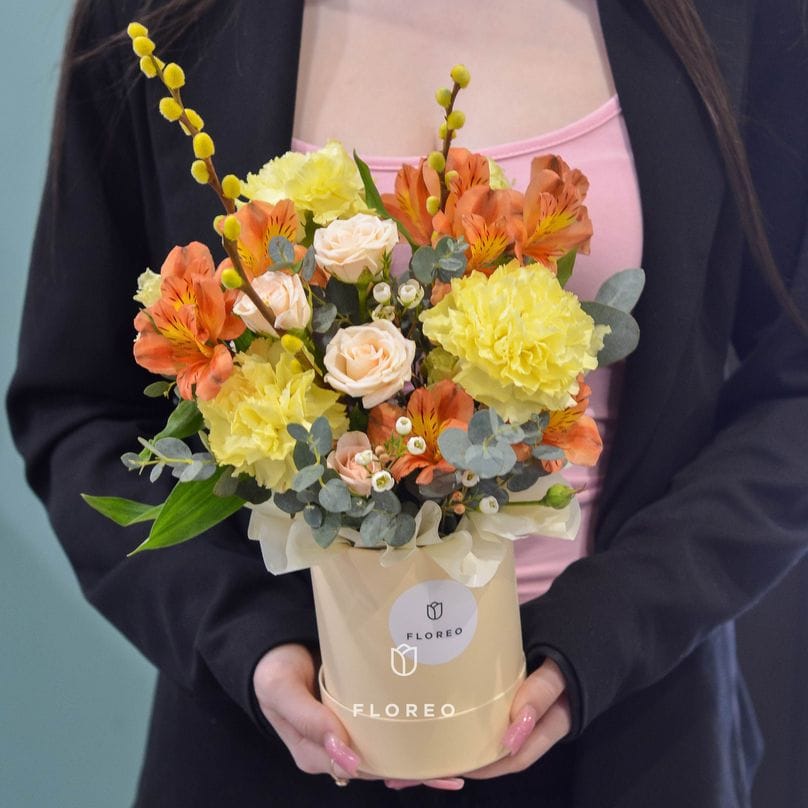 Композиция с цветами 1074