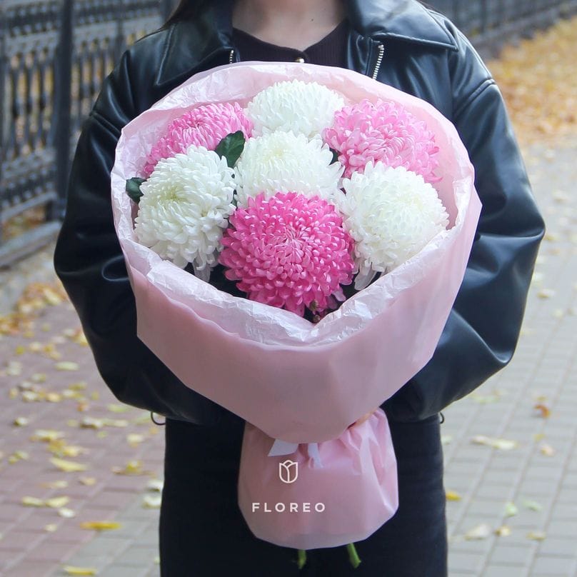 7 одноголовых хризантем #1322