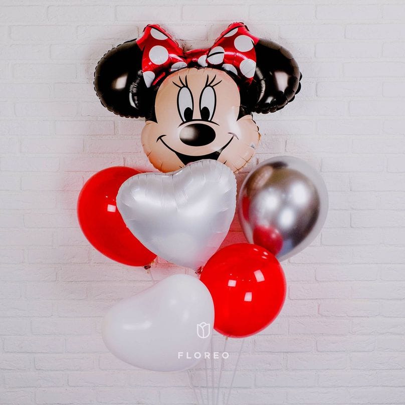 Набор гелиевых шаров «Minnie»