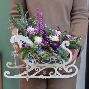 Композиция Саночки 955