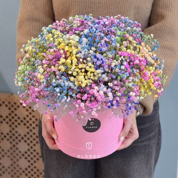 Коробка с гипсофилой 876