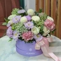 Коробка с цветами 706