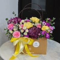 Композиция с цветами #852