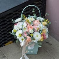 Сумочка с цветами 856