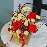 Сумочка с цветами 905