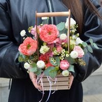 Композиция с цветами 981