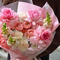 Сборный букет с розами #1197