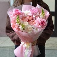 Сборный букет с розами #1197