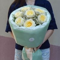 Букет из пионовидных роз #1284