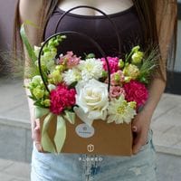 Сумочка с цветами #1244