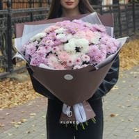 25 кустовых хризантем #1330