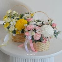 Корзиночка с цветами #1364
