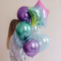 Набор гелиевых шаров «Радужная охапка»