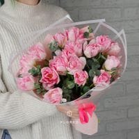 19 пионовидных тюльпанов #1059