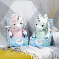 Мягкая игрушка «Единорог» розовый, мятный