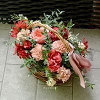Корзина с цветами #1121