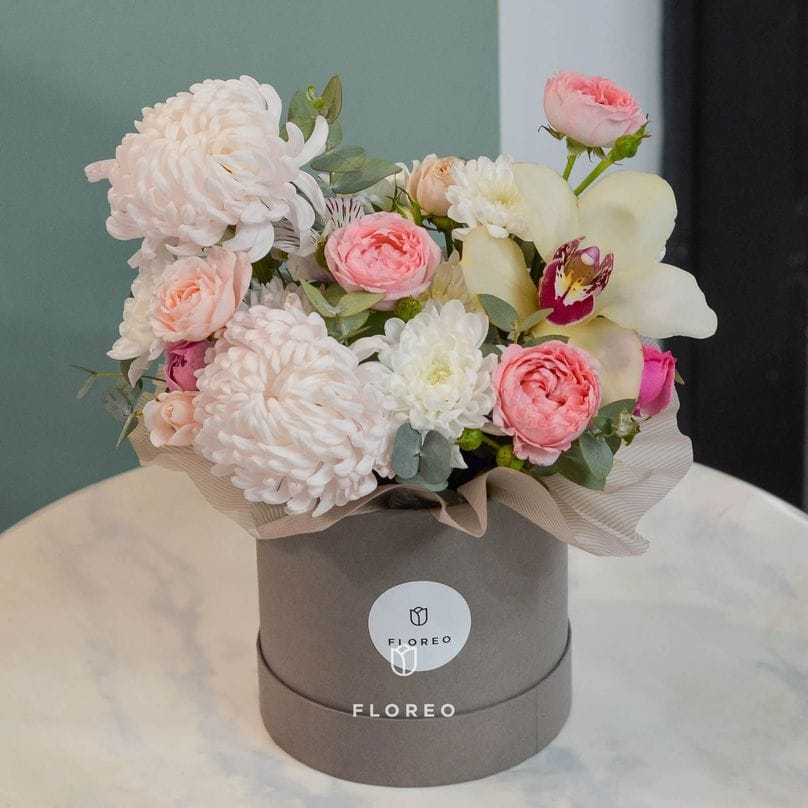 Композиция с цветами 882