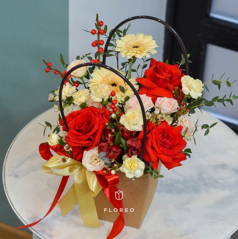 Сумочка с цветами 905