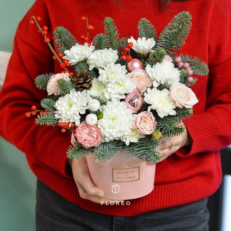 Зимняя композиция 954