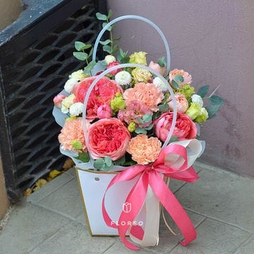 Сумочка с цветами/ 859