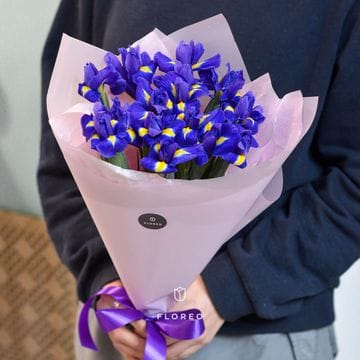 15 ирисов в упаковке #1041